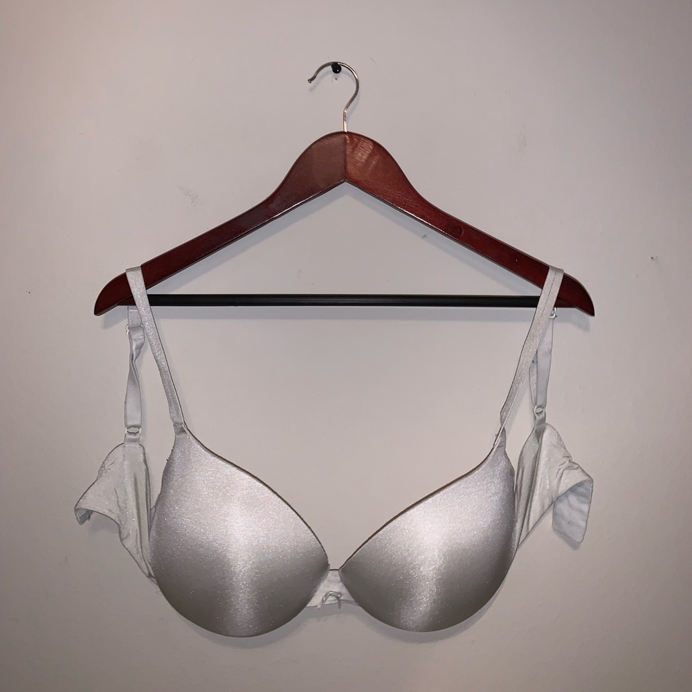 Warners White Pushup Bra size 36D - Picture 2 of 7